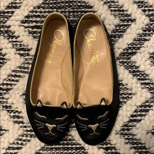 Charlotte Olympia kitty slippers